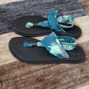 Sanuk sandals.           #6